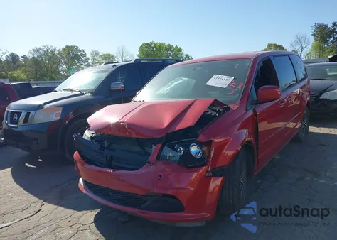2016 Dodge Grand Caravan Se Plus из США, поврежденный, VIN 2C4RDGBG6GR109335